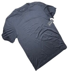 Travis Mathew Mens L Black Short Sleeve Crew Neck Performance T Shirt